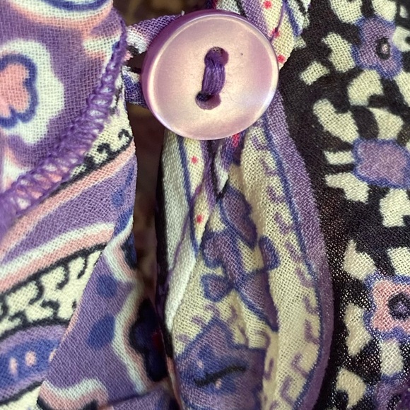 Get lavender festival ready w this Violet & Claire Women's Paisley Top - Purple - Picture 6 of 9